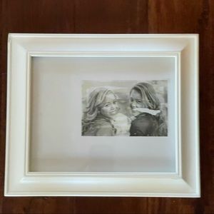 Things Remembered white picture frame